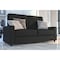 Bestar Universel 73W Sofa for Full Murphy Bed (no backrest) in grey AC-1069-25 - alternate 3
